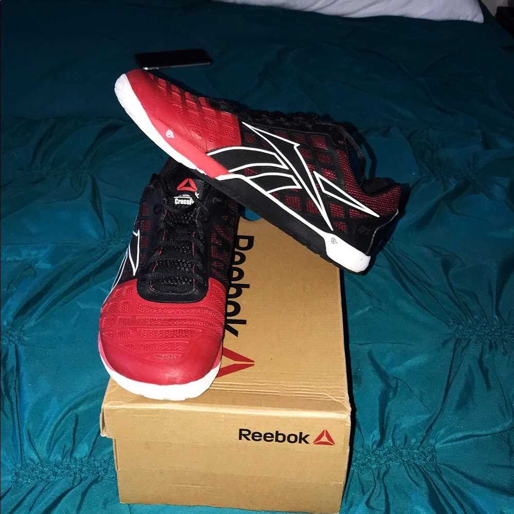 Rebook CrossFit Nano Red and Black.